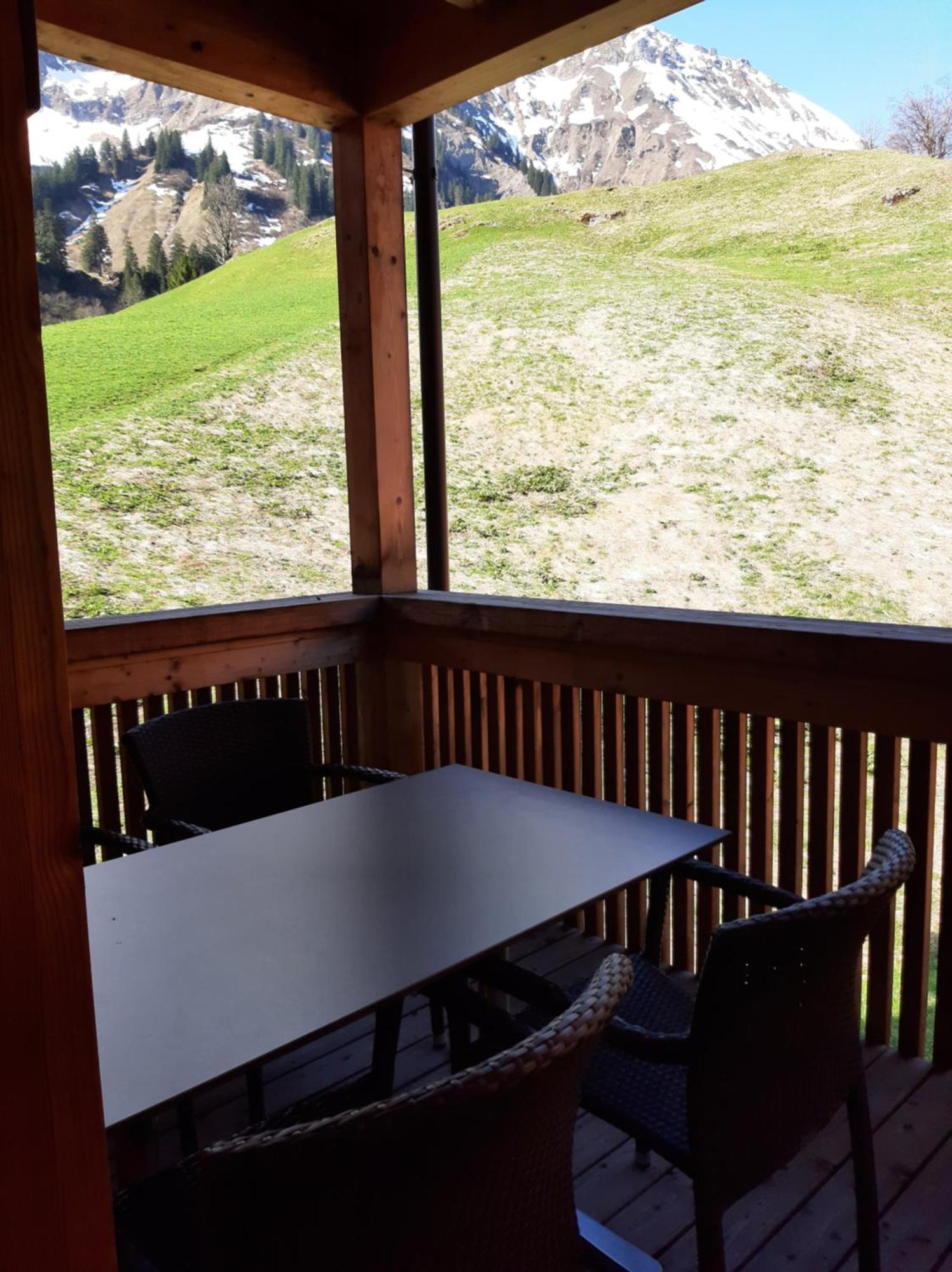Alpin Chalet Schröcken Esterno foto