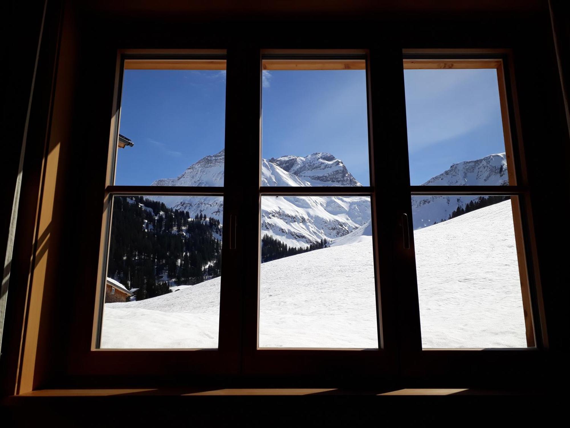 Alpin Chalet Schröcken Esterno foto