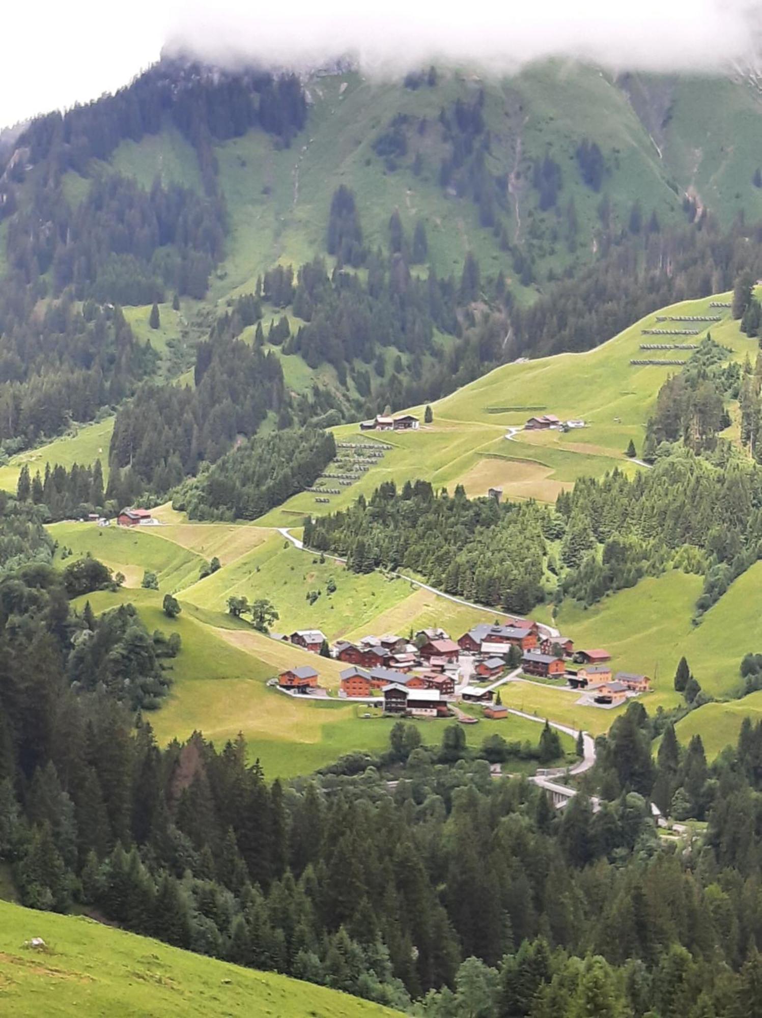 Alpin Chalet Schröcken Esterno foto